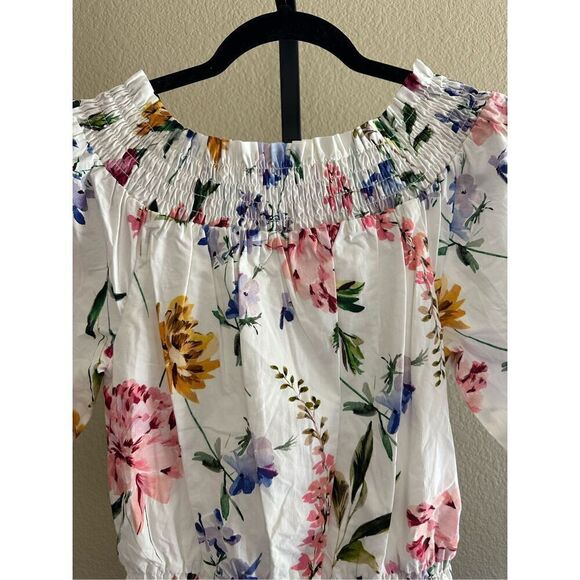 Generation Love Fiona Peony Dress in Peony Blossom White Size S - Picture 3 of 7